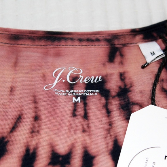 Handmade tie dye J Crew pima cotton tank top by Hue Revival - Picture 8 of 9